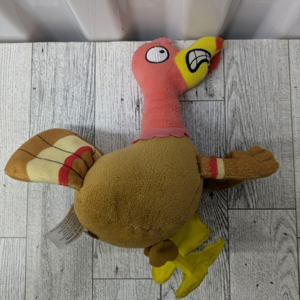 Fgteen Whimsical Pink and Yellow Stuffed Animal Toy - Picture 3 of 5
